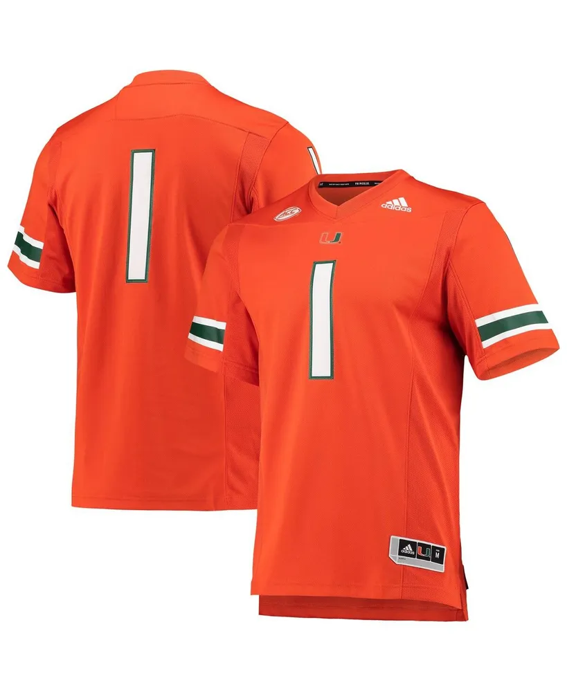 adidas Men's #23 White Miami Hurricanes Team Baseball Jersey - Macy's