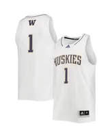 Adidas Men's 1 Washington Huskies Swingman Basketball Jersey