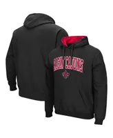 Colosseum Men's Louisiana Ragin' Cajuns Arch and Logo Pullover Hoodie