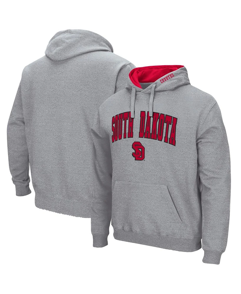 Colosseum Men's South Dakota Coyotes Arch and Logo Pullover Hoodie