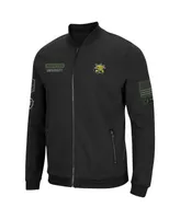 Men's Black Wichita State Shockers Oht Military-Inspired Appreciation High-Speed Bomber Full-Zip Jacket