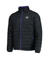 Men's Black Washington Huskies Powder Lite Omni-Heat Reflective Full-Zip Jacket