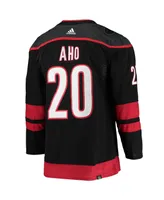 Men's Sebastian Aho Black Carolina Hurricanes Alternate Authentic Pro Player Jersey