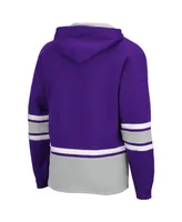 Men's Purple Kansas State Wildcats Lace Up 3.0 Pullover Hoodie