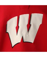 Men's Red Wisconsin Badgers 2.0 Lace-Up Pullover Hoodie