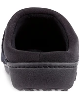 Isotoner Signature Microterry Pillowstep Slippers with Satin Trim