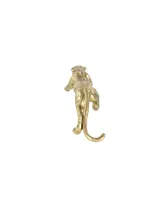 Glam Leopard Sculpture, 8" x 34" - Gold