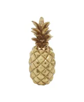 Traditional Decorative Pineapple, 18" x 7" - Gold