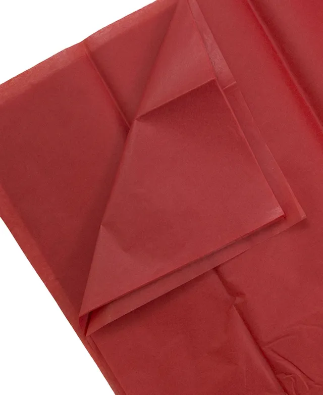 JAM PAPER Tissue Paper, Red, 20 Sheets/pack (1152356A)