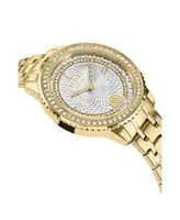 Versus by Versace Women's Montorgueil Gold-tone Stainless Steel Bracelet Watch 38mm