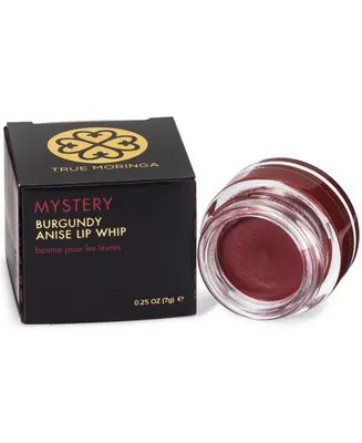 True Moringa Moisturizing Shimmer Burgundy Anise Lip Whip Balm, 0.25 oz.