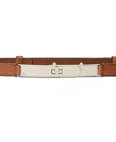 Lauren Ralph Turn-Lock Leather Belt