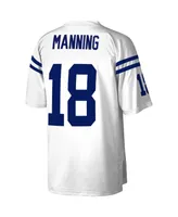 Men's Peyton Manning White Indianapolis Colts Legacy Replica Jersey