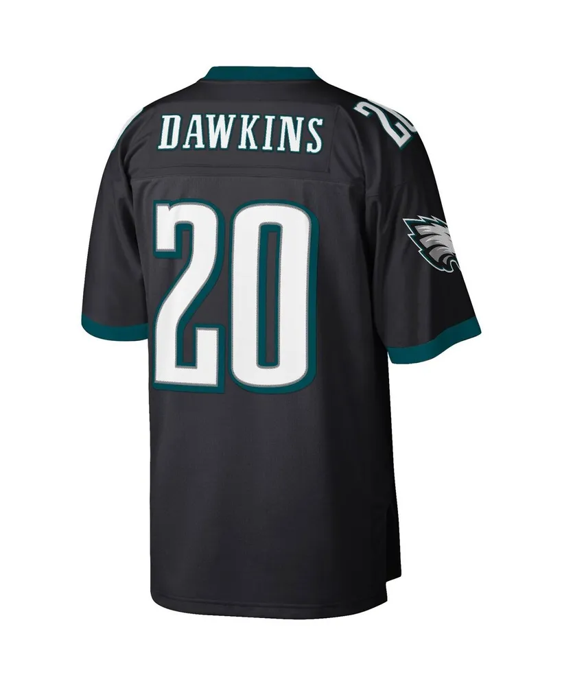 Men's Brian Dawkins Black Philadelphia Eagles Legacy Replica Jersey