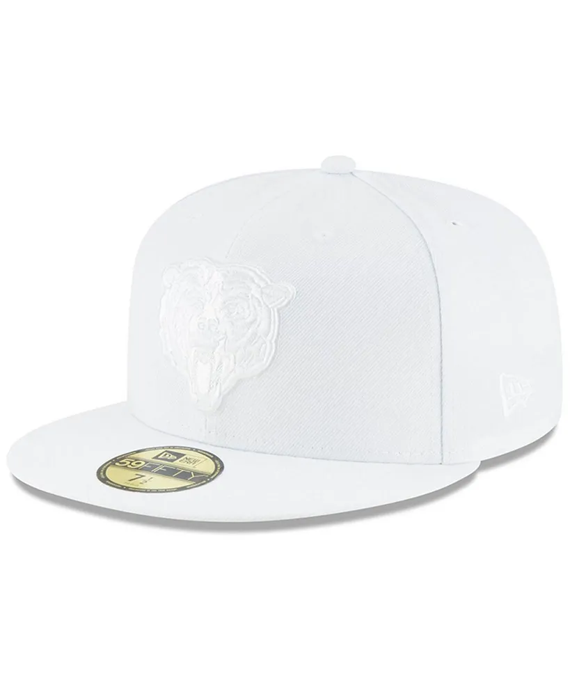 Chicago Bears New Era Omaha Low Profile 59FIFTY Fitted Hat - White