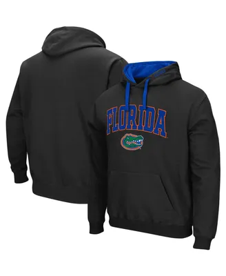 Men's Colosseum Black Florida Gators Big and Tall Arch & Logo 2.0 Pullover Hoodie