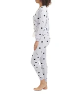 Tommy Hilfiger Women's Hacci Printed Pajama Set