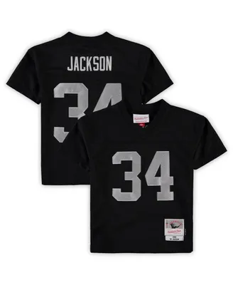 Preschool Girls and Boys Bo Jackson Black Las Vegas Raiders 1988 Retired Player Legacy Jersey