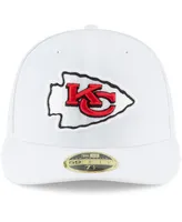 Men's White Kansas City Chiefs Omaha Low Profile 59FIFTY Fitted Hat