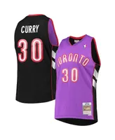 Men's Dell Curry Purple Toronto Raptors 1999/00 Hardwood Classics Swingman Jersey