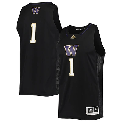 Adidas Men's 1 Washington Huskies Swingman Basketball Jersey