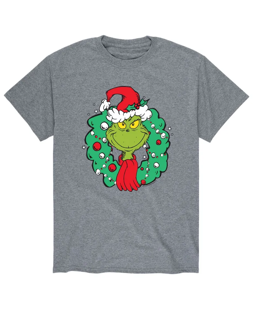 Men's Dr. Seuss The Grinch Wreath T-shirt