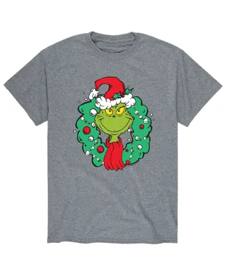Men's Dr. Seuss The Grinch Wreath T-shirt
