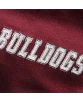 Women's Maroon Mississippi State Bulldogs Big Logo Pullover Hoodie