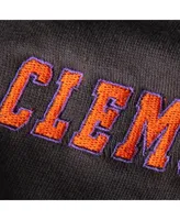 Big Boys Charcoal Clemson Tigers Logo Pullover Hoodie