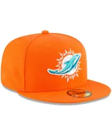 Men's Orange Miami Dolphins Omaha 59FIFTY Hat