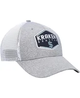 Men's Gray Seattle Kraken Hitch Contender Flex Hat