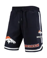 Men's Navy Denver Broncos Core Shorts