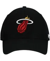 Men's Black Miami Heat Mvp Legend Adjustable Hat