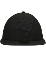 Men's Black Tampa Bay Buccaneers on Low Profile 59FIFTY Ii Fitted Hat