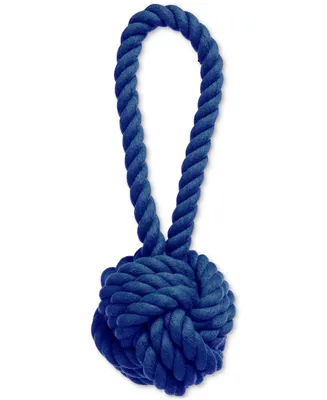 Jax & Bones Celtic Knot Rope Dog Toy, Blue