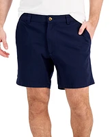 Club Room Men's Regular-Fit 7" 4-Way Stretch Shorts, Created for Macy's