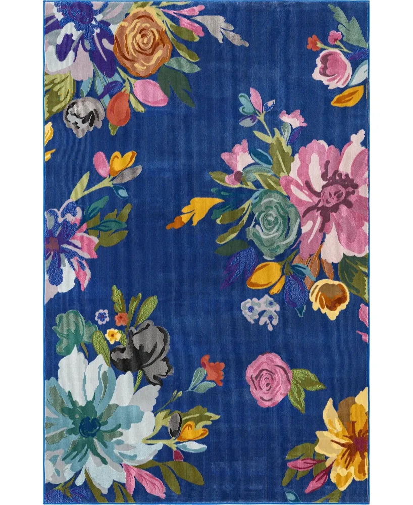 Bayshore Home Prunus Laura 5'3" x 7'10" Area Rug