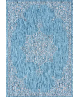 Bayshore Home Outdoor Bh Pashio Traditional Ii Antique 7' x 10' Area Rug