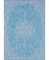 Bayshore Home Outdoor Bh Pashio Traditional Ii Antique 7' x 10' Area Rug