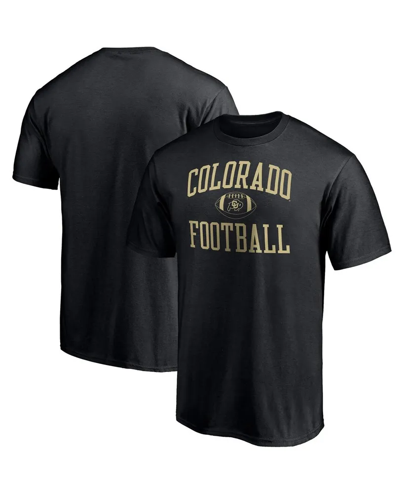 Men's Fanatics Black Colorado Buffaloes First Sprint Team T-shirt