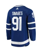 Men's adidas John Tavares Blue Toronto Maple Leafs Home Captain Patch Authentic Pro Player Jersey