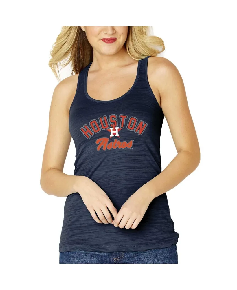 Women's Soft As A Grape Navy Houston Astros Multicount Racerback Tank Top