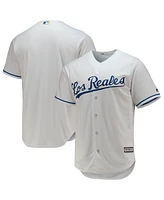 Men's Majestic White Kansas City Royals Team Official Jersey
