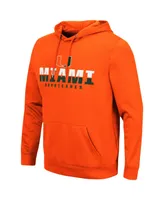 Colosseum Men's Miami Hurricanes Lantern Pullover Hoodie