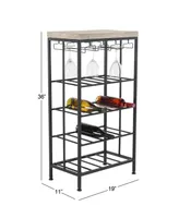 Industrial Metal Wine Storage