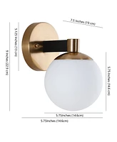 Modernist Globe1-Light Modern Contemporary Led Vanity