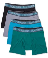 Hanes Men's Classics Ultimate X-Temp 4-Pk. Moisture-Wicking Mesh Boxer Briefs