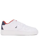 Nautica Little Boys Lace Up Low Cut Court Casual Sneaker