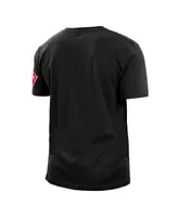 Men's New Era Black Phoenix Suns 2021/22 City Edition Brushed Jersey T-shirt