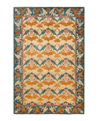 Adorn Hand Woven Rugs Arts Crafts M16043 6'2" x 9'5" Area Rug